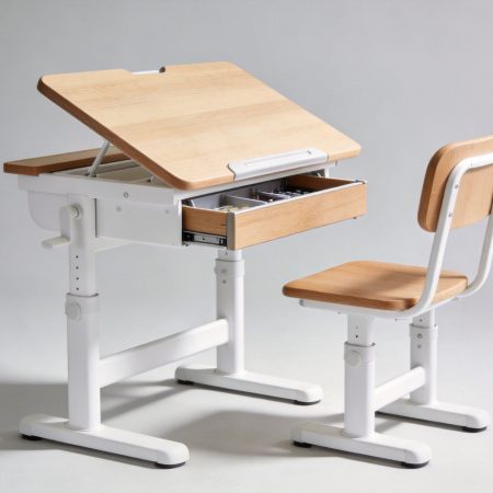 Height Adjustable Kids Learning Desk